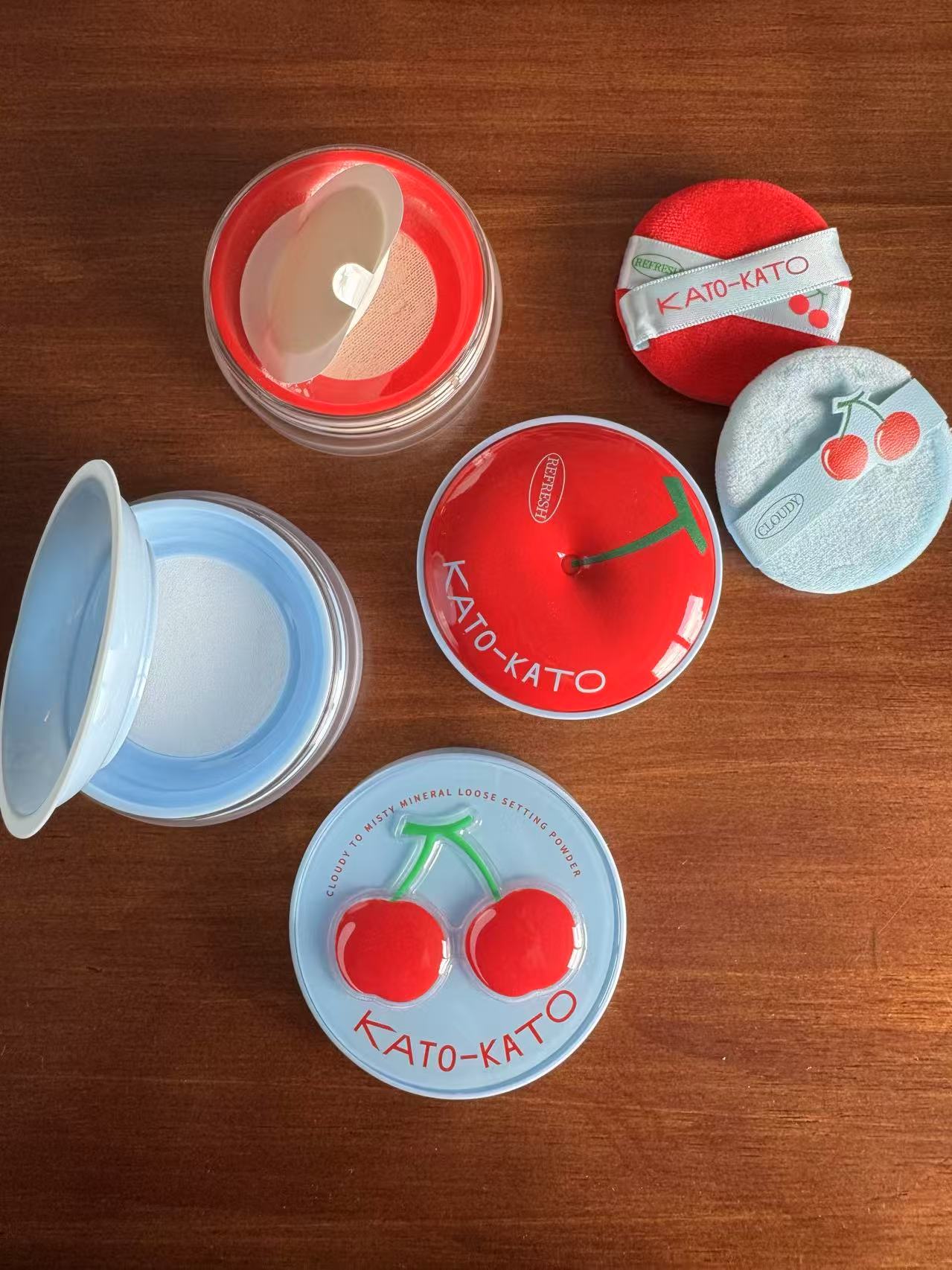 KATO-KATO Cherry Me Setting Powder 6.5g/8g