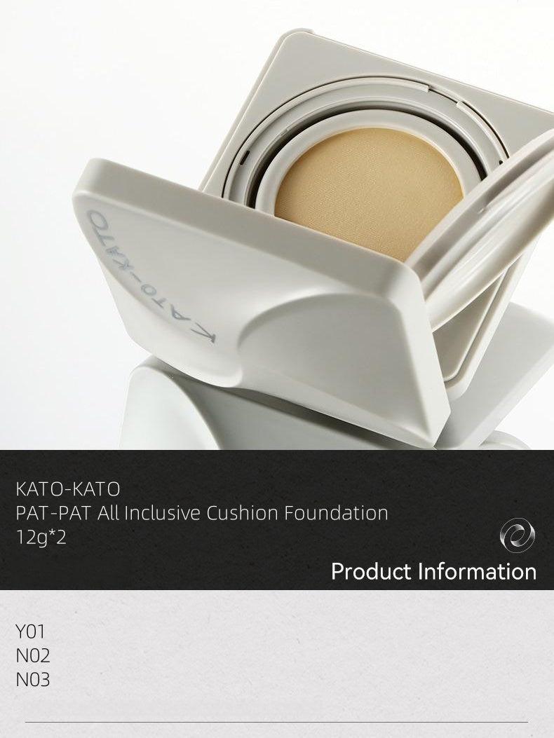 KATO-KATO PAT-PAT All Inclusive Cushion Foundation 12g*2
