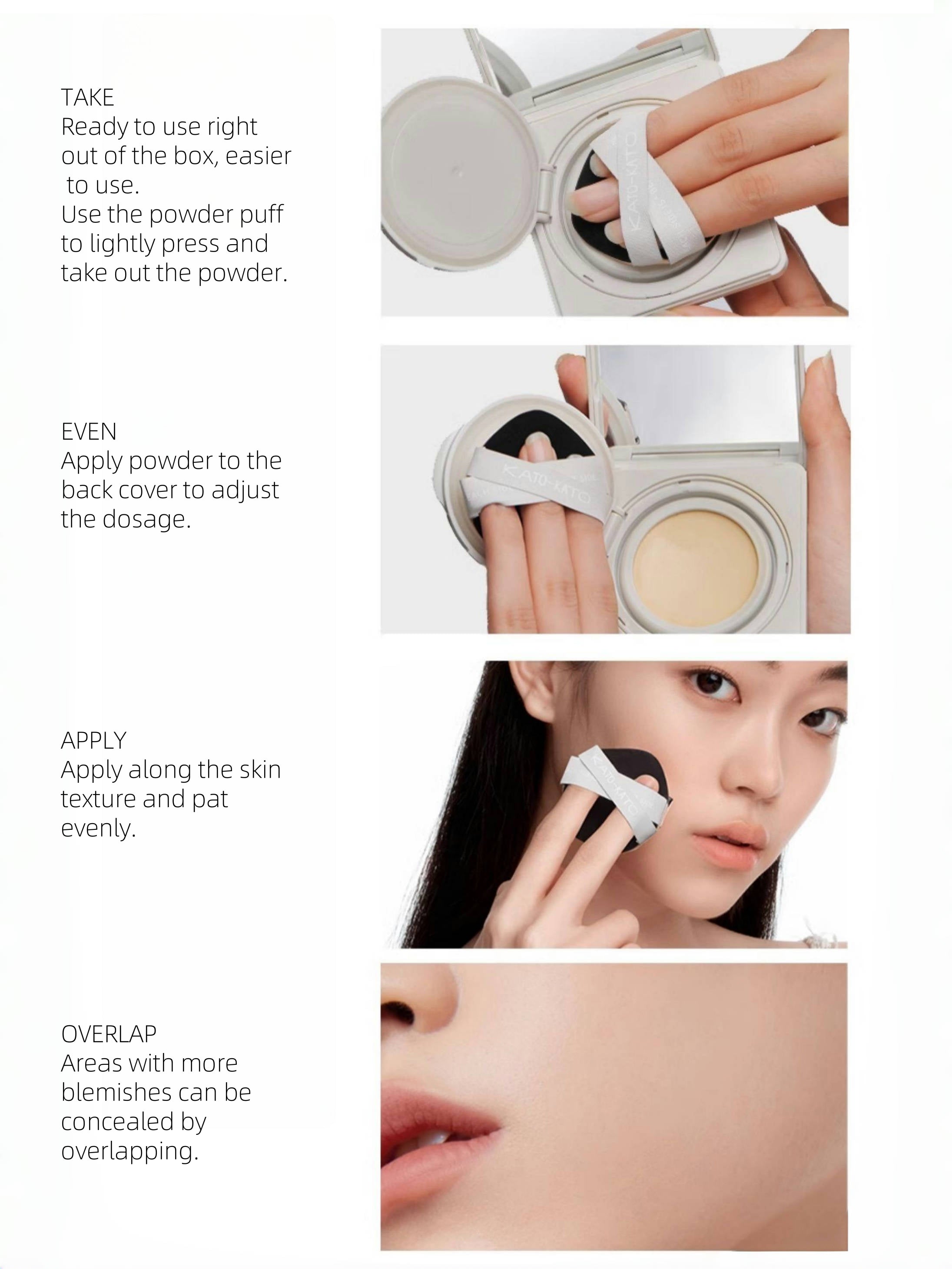 KATO-KATO PAT-PAT All Inclusive Cushion Foundation 12g*2