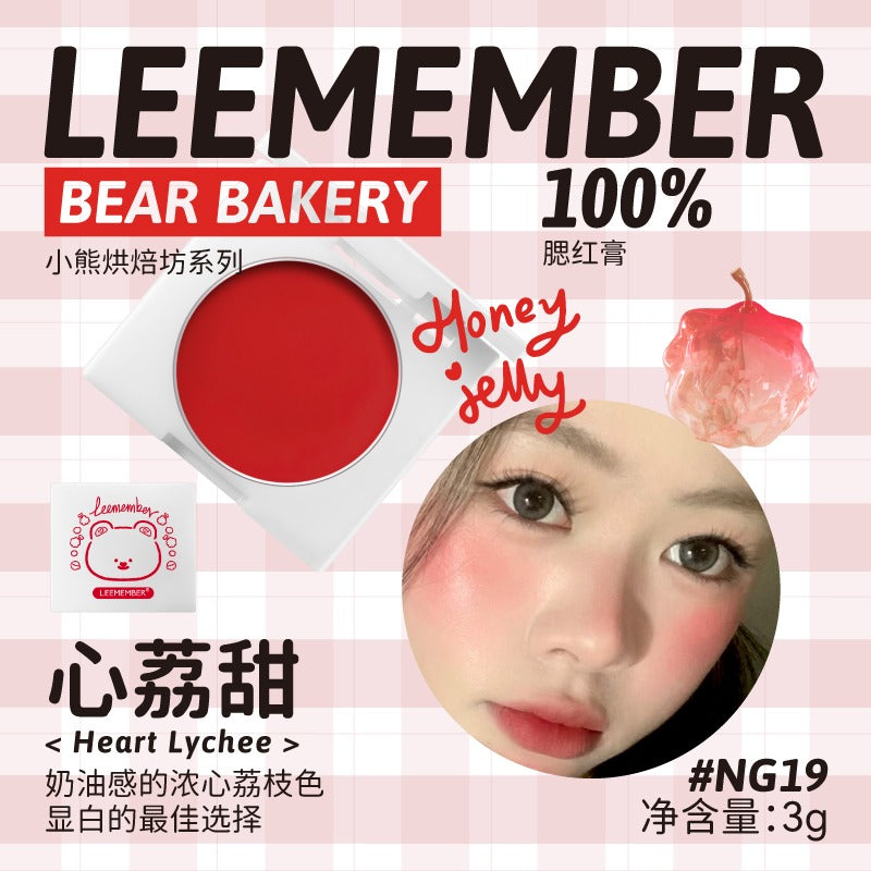 LEEMEMBER Bear Factory Base Blusher Cream 3g