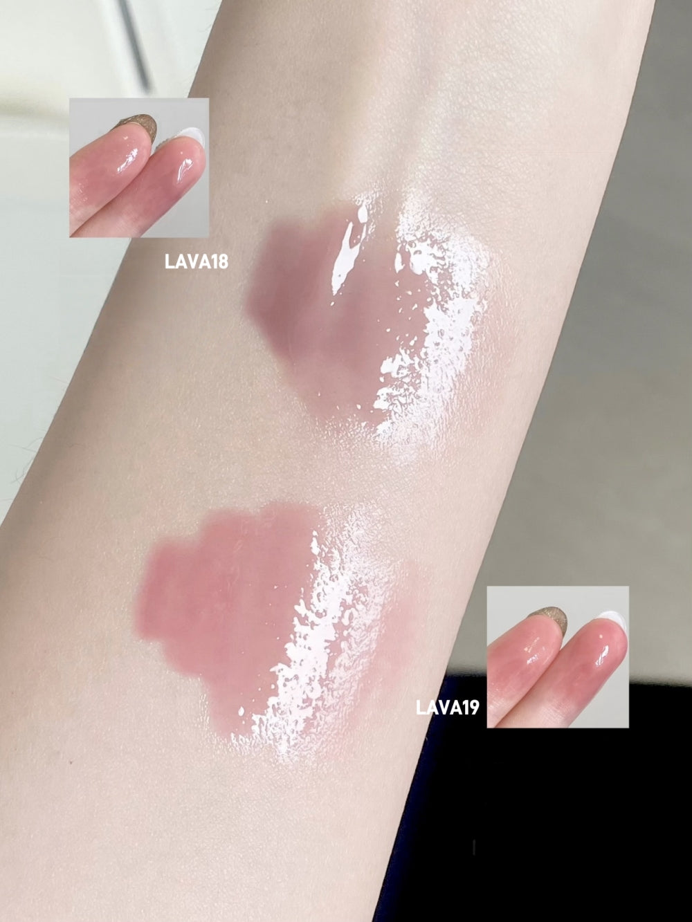 LEEMEMBER Watery Lip Gloss 3g Glasslike LAVA YK