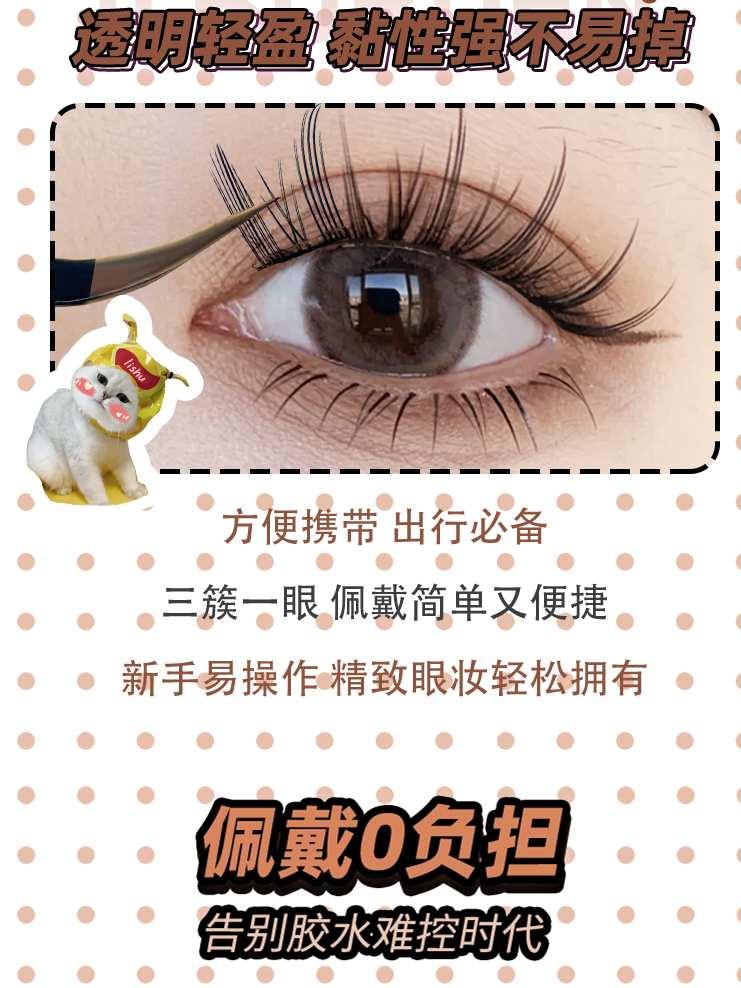 LISHU A Glue Free False Eyelashes Box