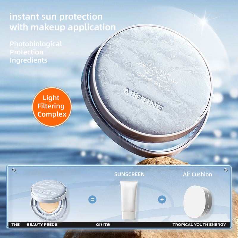 Mistine Light Matte Essence Sunscreen Air Cushion SPF50+ PA++++ 30g