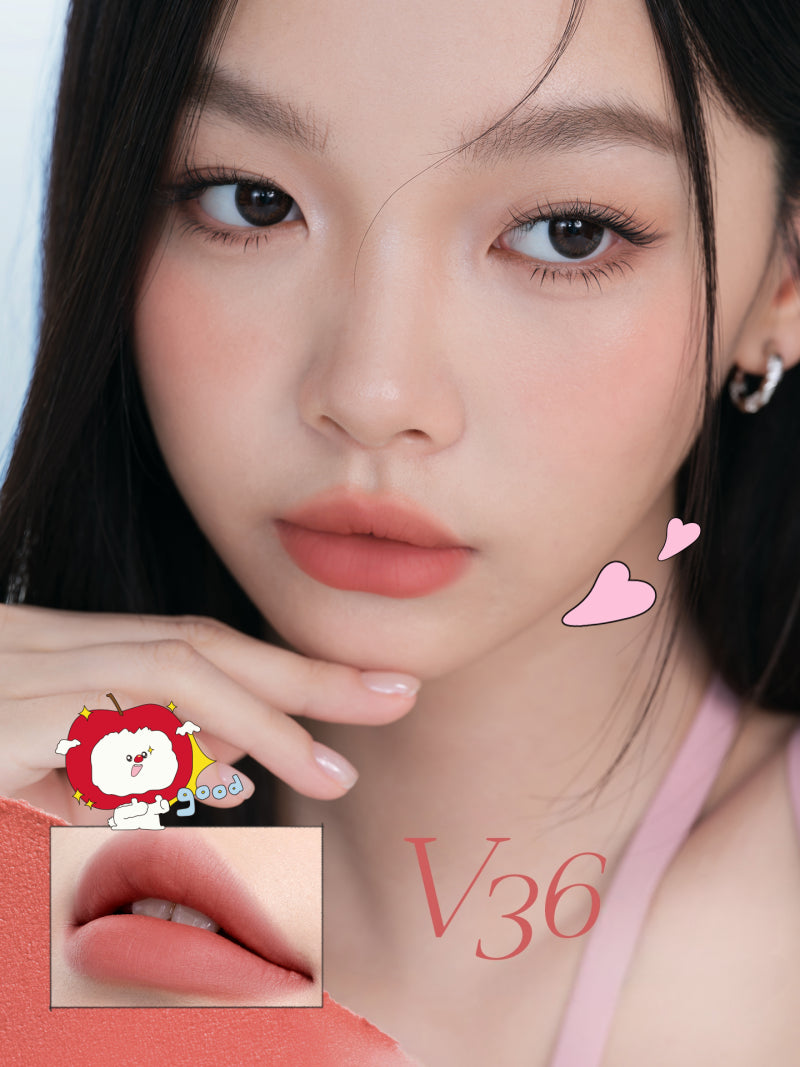 Mooekiss Apple Dog Velvet Lip Mud 3g