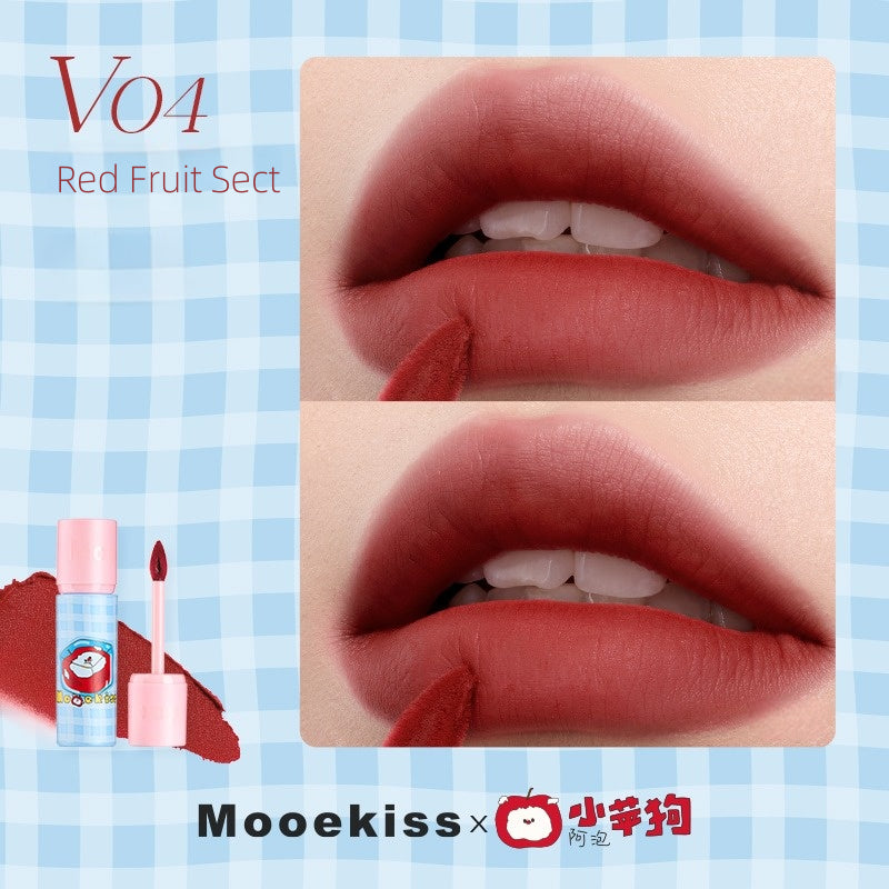 Mooekiss Apple Dog Velvet Lip Mud 3g