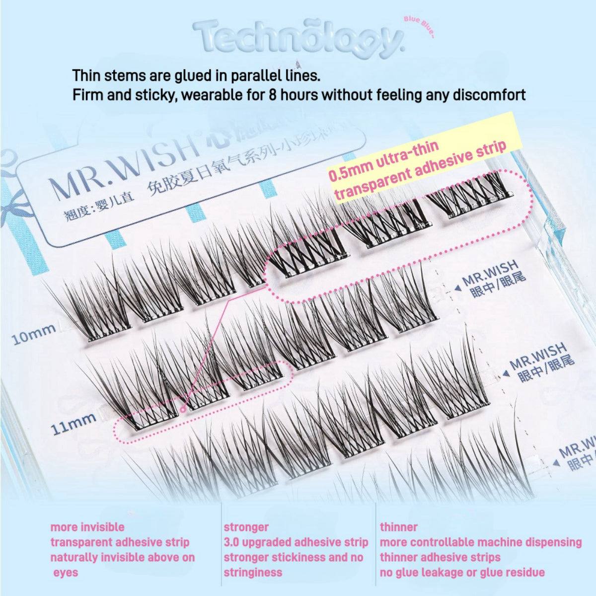 Mr. Wish Summertime Oxygen Series False Eyelashes