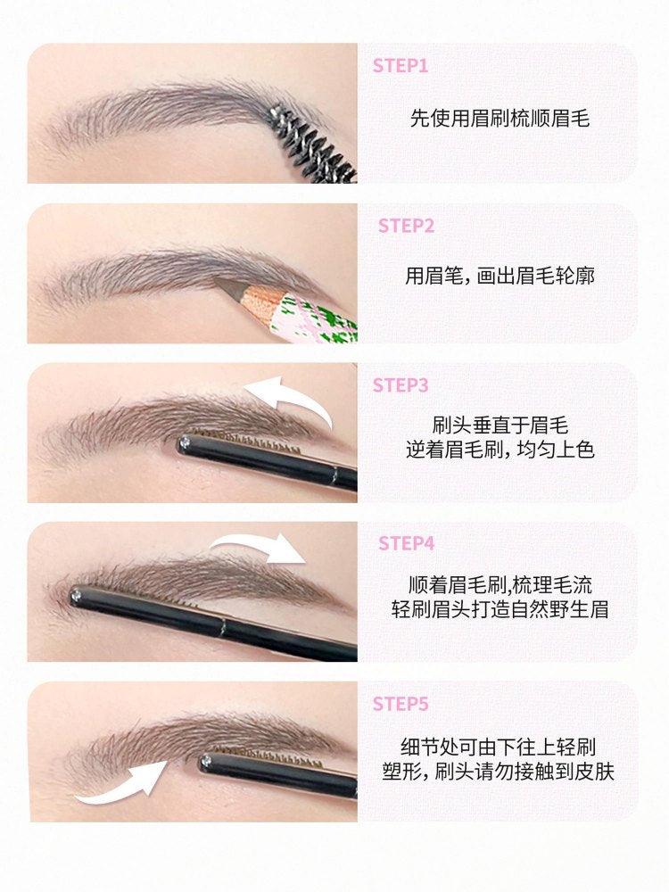 NEIYOU Eyebrow Dye Mascara Slim Fixing