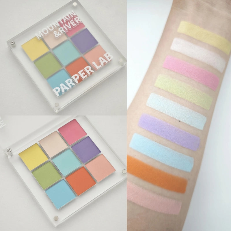 PARPER Mountaian n River Eyeshadow 9 Colors 8.2g