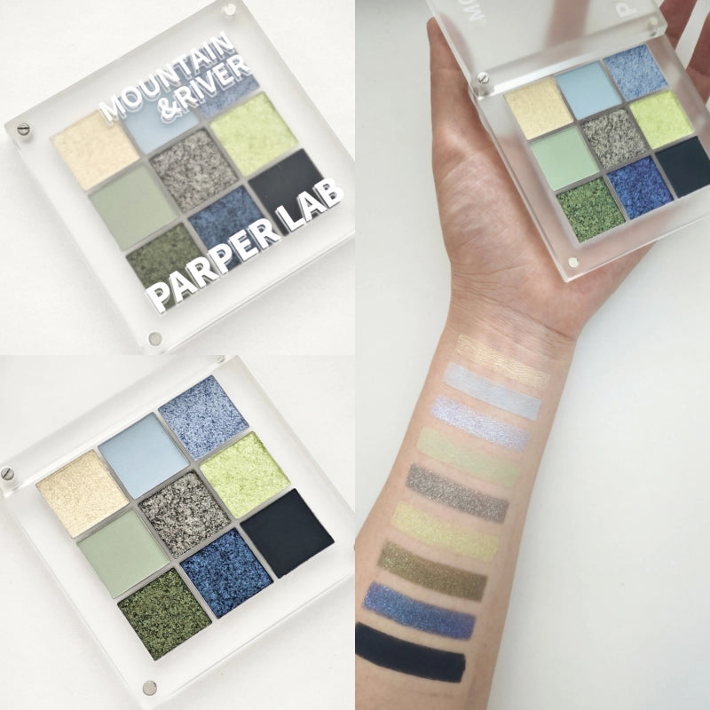 PARPER Mountaian n River Eyeshadow 9 Colors 8.2g