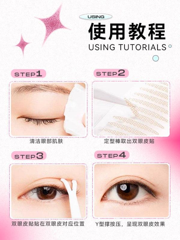 PinkPunk Arrebol Double Eyelid Sticker Light Skin Color