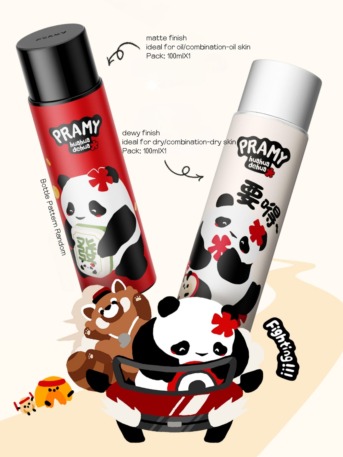 PRAMY - Moisturizing Makeup Setting Spray 100ml