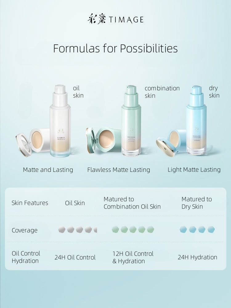 TIMAGE - Matte Lasting Foundation and Correcting Concealer 30g+1g