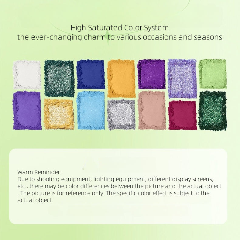 UCANBE 15 Colors Eyeshadow Palette Super Pixel 720mg*15