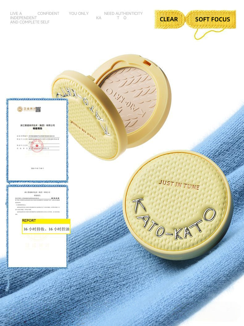 KATOKATO - [Woven Me] Just in Tune Waterproof Soft Focus Pressed Powder 9g